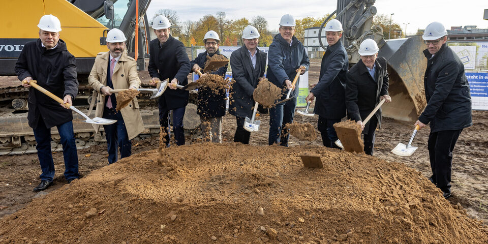 Spatenstich Wohnanlage Quartier am Ostpark