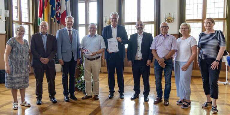 Verleihung des Hessischen Cybersicherheitssiegel an die Stadt Rüsselsheim