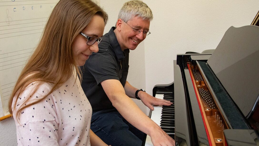 Klavier-Einzelunterricht bei der Musikschule Rüsselsheim