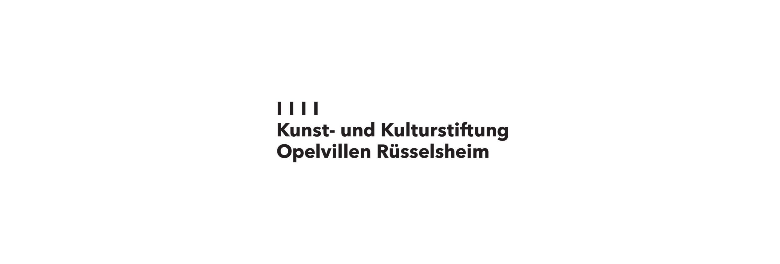 Logo Kunst- und Kulturstiftung Opelvillen Rüsselsheim