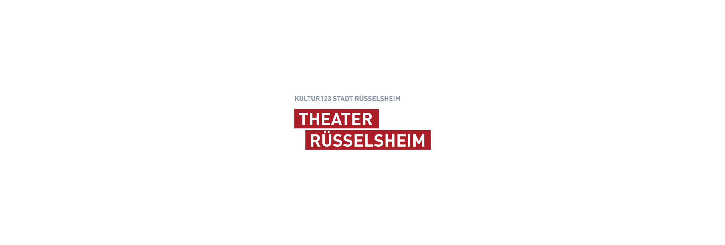 Logo Kultur123 Stadt Rüsselsheim, Theater Rüsselsheim