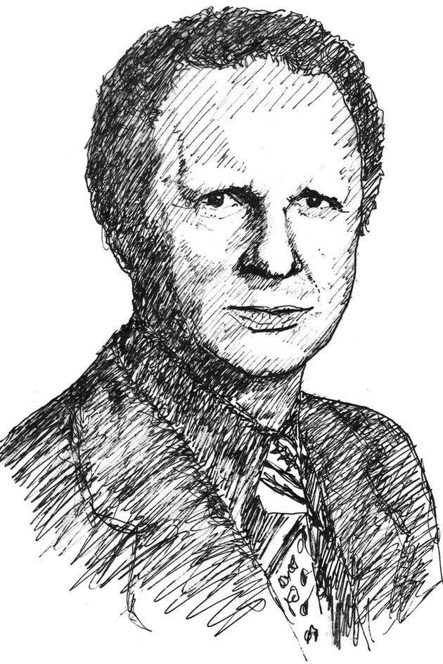 Porträtzeichnung von Dr. Karl-Heinz Storsberg