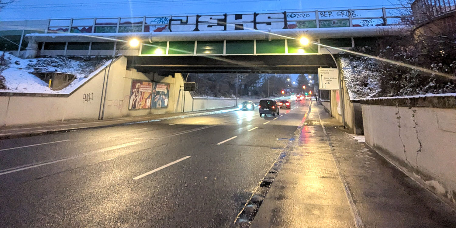 Erneuerung der Eisenbahnüberführung über die Bonner Straße