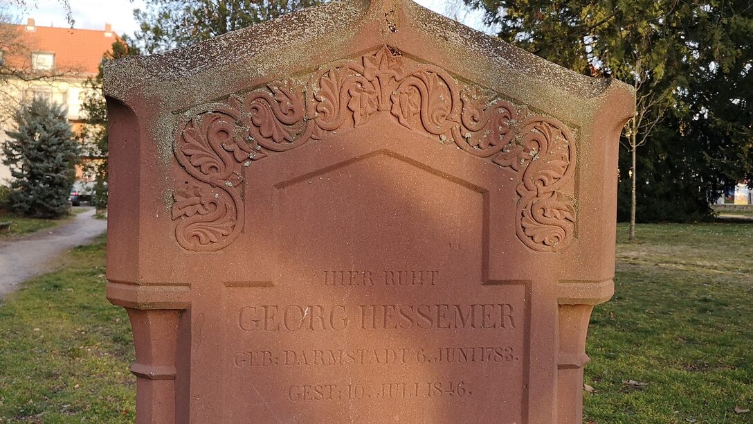 Grabstein von Georg Hessemer