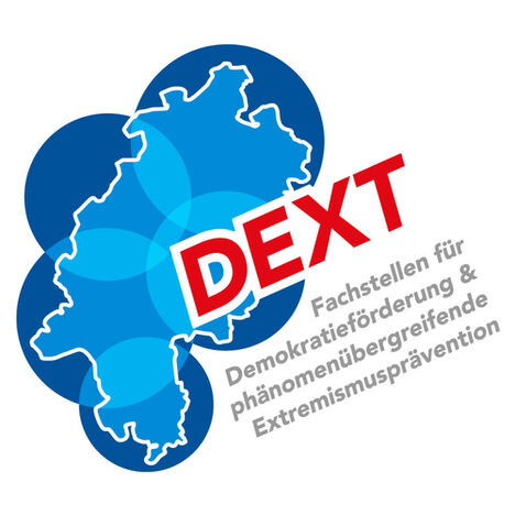 Logo Dext- Fachstellen für Demokratieförderung und phänomenübergreifende Extremismusprävention