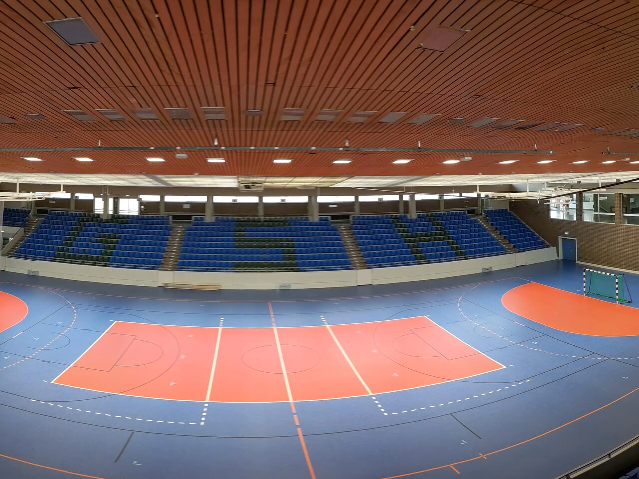 Die Großsporthalle Rüsselsheim am Main
